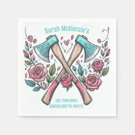 Axes & Ro - Ax Throwing Bachelorette Party Pappersservett