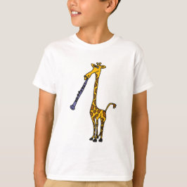 AXgiraff som leker klarinetten T-shirt