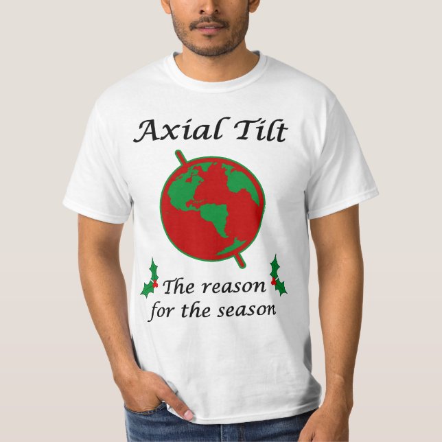Axiell lutande resonerar för säsongen t shirt (Framsida)