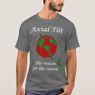Axiell lutande resonerar för säsongen t-shirt