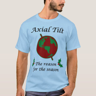 Axiell lutande resonerar för säsongen t-shirt