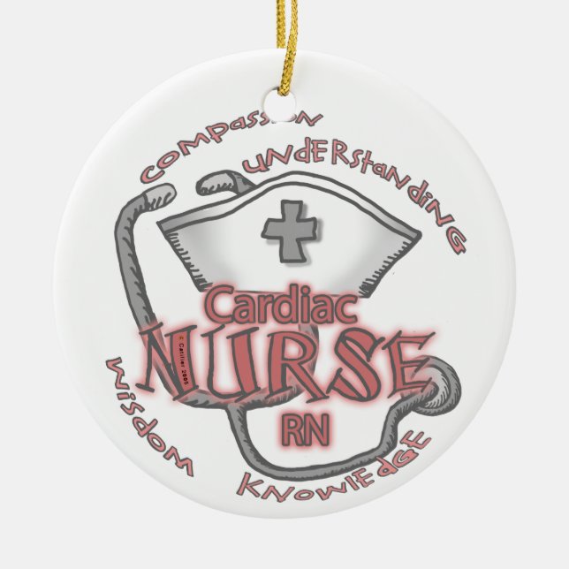 Axiom Cardiac Nurse Ornament (Framsidan)