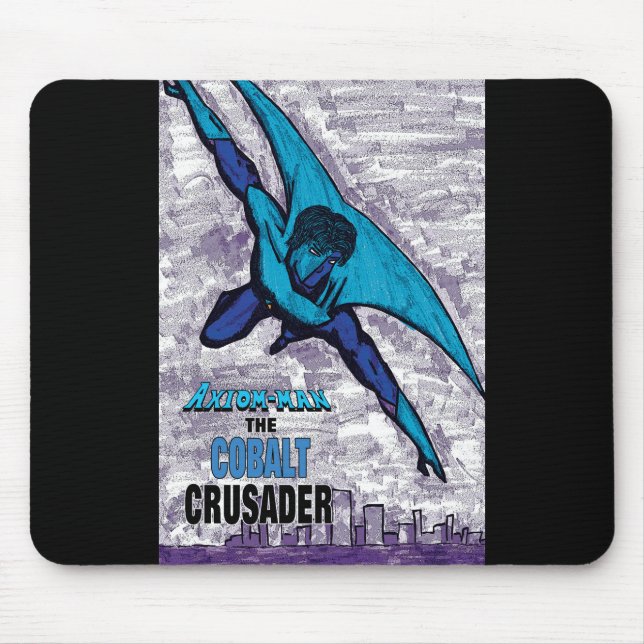 Axiom-man: Cobalt Crusader Mouse Pad Musmatta (Framsidan)