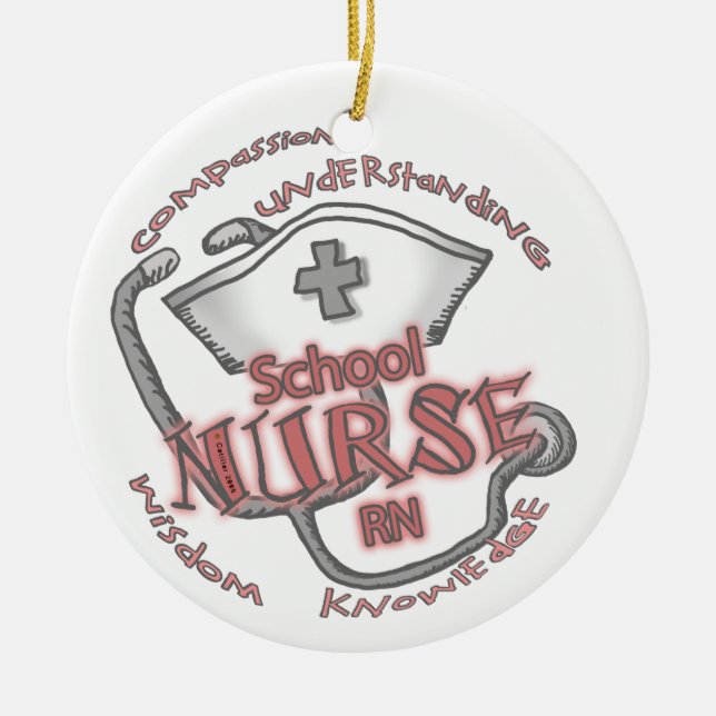 Axiom School Nurse Ornament (Framsidan)