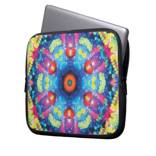 Axis Kaleidoscope Laptop sleeve (Framsidan Vänster)