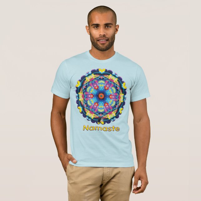 Axis Namaste Kaleidoscope T-shirt (Hel framsida)