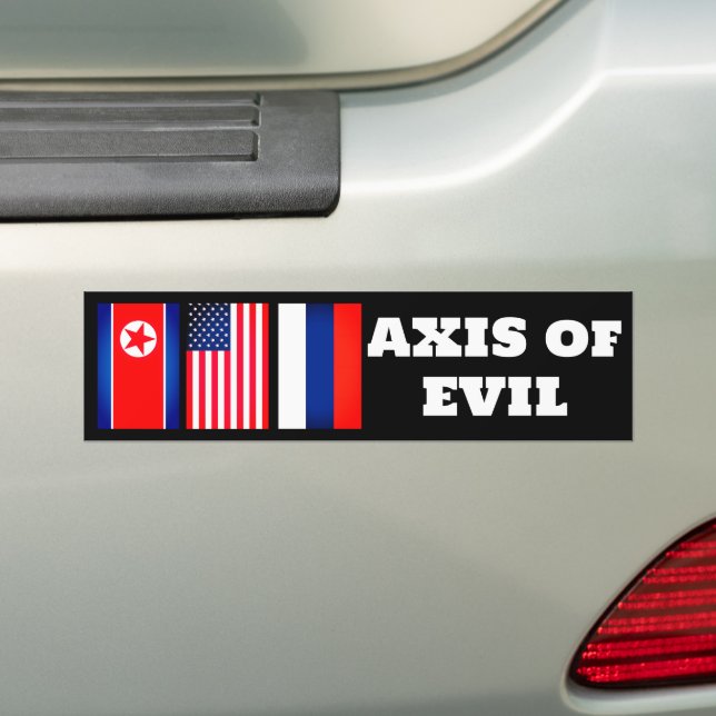 Axis of Evil USA Bildekal (På Bil)