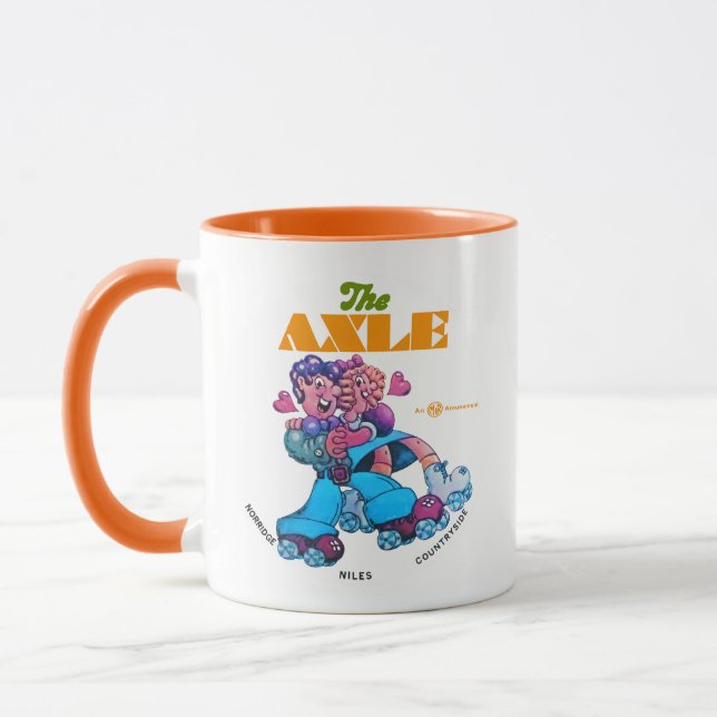 Axle Roller Skating Rinks of Illinois. Mugg (Vänster)