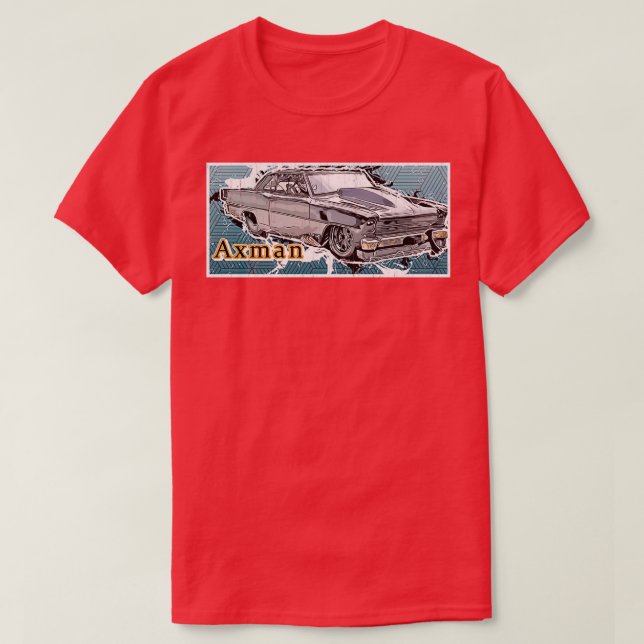 Axman Street Racer T Shirt (Design framsida)