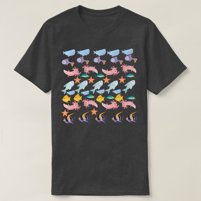 axolotl 37 t shirt (Design framsida)