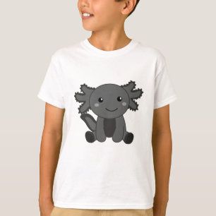 Axolotl Älskare Cute Animals För barn Rosa T Shirt
