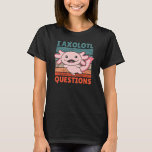 Axolotl Älskare Sweet Animals Kids GFP Axolotl T Shirt