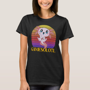 Axolotl Amfibie   Citat Spelare T Shirt