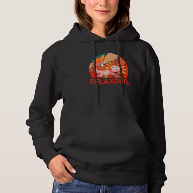 Axolotl amfibie  Ordal  8 T Shirt (Framsida)