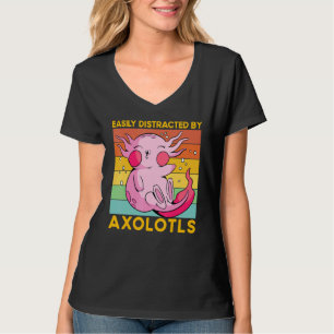 Axolotl Amfibie  Ordspråk 4 T Shirt