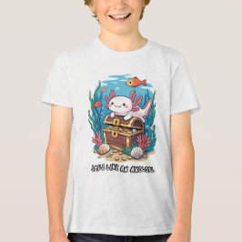 Axolotl är stolt över att sitta satsar på en skatt t shirt
