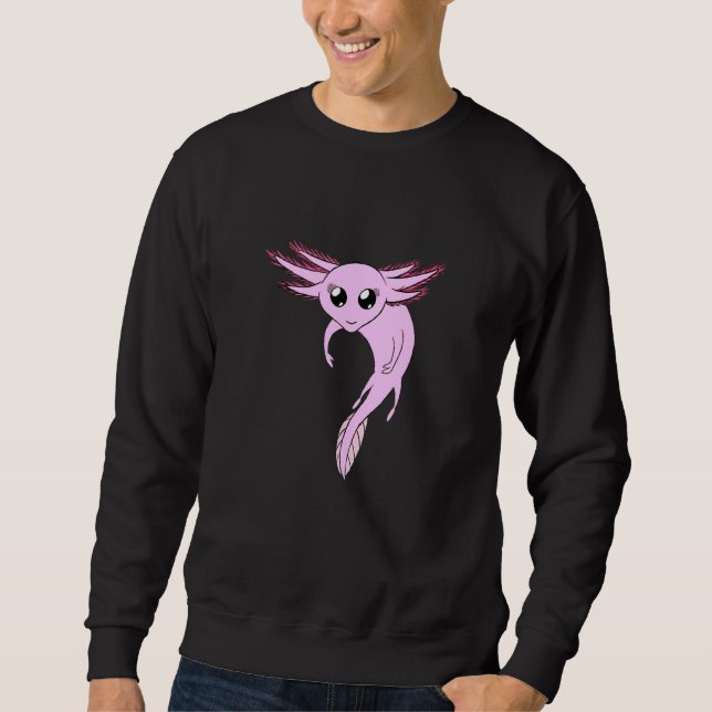 Axolotl Axolotl Lång Ärmad Tröja (Framsida)