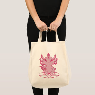 Axolotl Baphomet Pagan Tygkasse