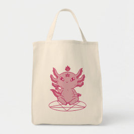 Axolotl Baphomet Pagan Tygkasse