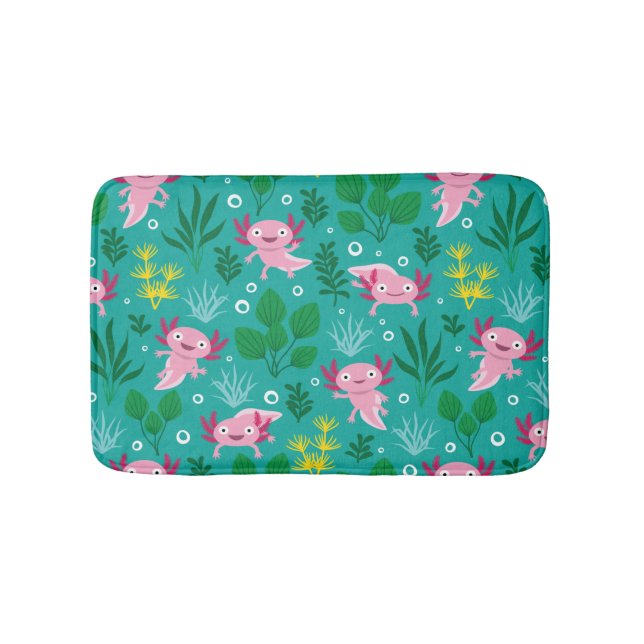 Axolotl Bath Mat Badrumsmatta (Framsidan)