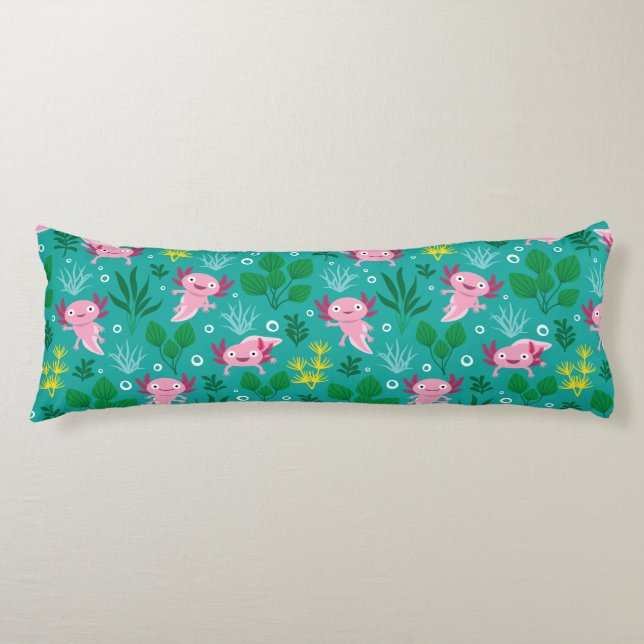Axolotl Body Pillow Kroppskudde (Framsidan)