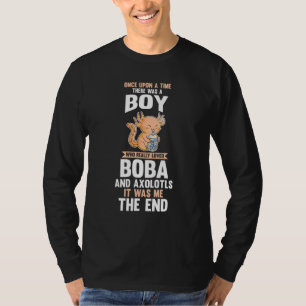 Axolotl Bubble Tea T Shirt