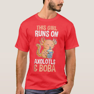 Axolotl Bubble Tea T-Shirt