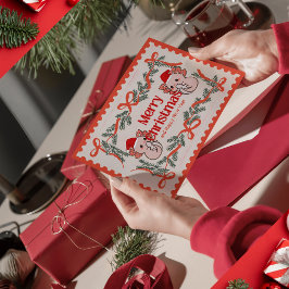 Axolotl christmas helg vykort