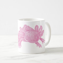 Axolotl Coffee Mug - PINK Kaffemugg
