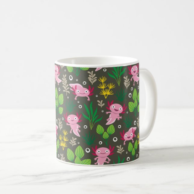 Axolotl Coffee Mugg (Framsida höger)