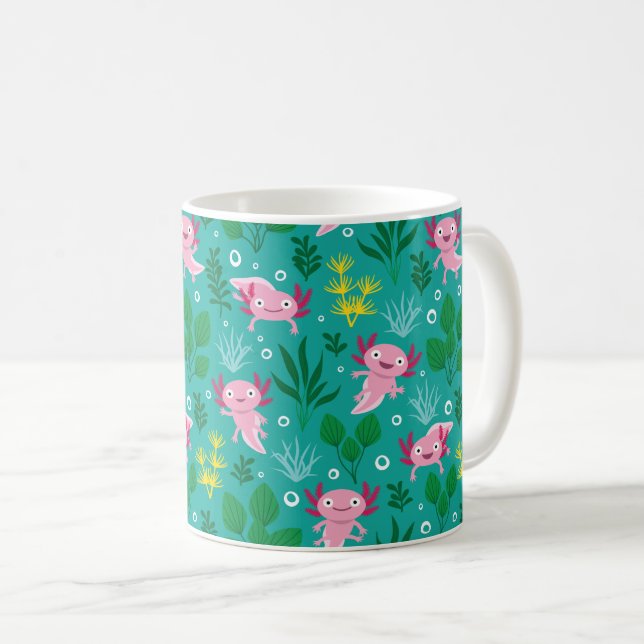 Axolotl Coffee Mugg (Framsida höger)