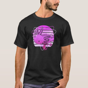 Axolotl Cute Amphibian Animal Colorent 2 T Shirt