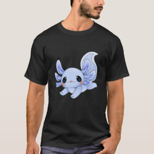 Axolotl Cute Smiling Mexican Salamander Axolotl T Shirt
