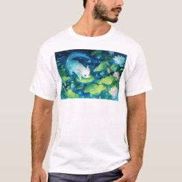 Axolotl Damm Tillflykt T Shirt