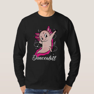 Axolotl Dancing Danceolotl Amphibian Dancer Women T Shirt
