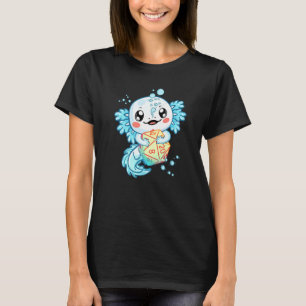 Axolotl Dice for Dragons D20 RPG Gamer Manar Kvinn T Shirt