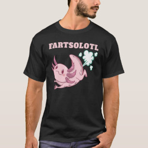 Axolotl Fart Fartalotl Mexican Fish Animals Axolot T Shirt