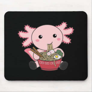 Axolotl Food Ramen Japansk Food Kawaii Animals Po Musmatta