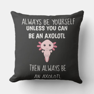 Axolotl Funny Gamers Gamer Dekorativ kudde