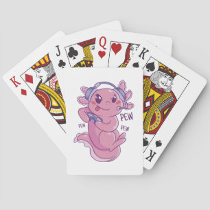 Axolotl Gamer Challenge Blast Casinokort