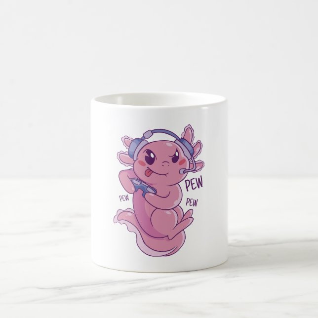 Axolotl Gamer Challenge Blast Kaffemugg (Center)