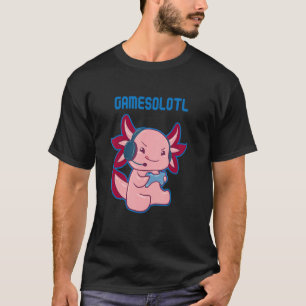 Axolotl Gamesolotl Axolotl T Shirt