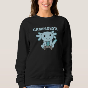 Axolotl Gamesolotl Cute Animals for Gamers T Shirt