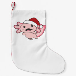 Axolotl God jul Winter Axolotl Liten Julstrumpa