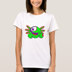 axolotl halloween animal zombie creepy t shirt