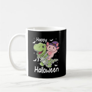 Axolotl Happy halloween T-rex Mummy Costume Kaffemugg