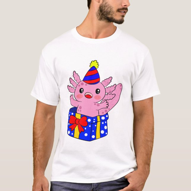 axolotl Happyfödelseår T Shirt (Framsida)