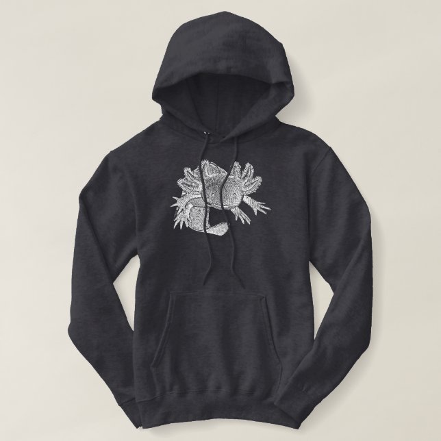 Axolotl-hoodie - VIT T Shirt (Design framsida)