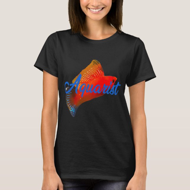 Axolotl i min ficka t shirt (Framsida)