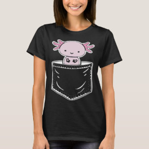 Axolotl Inside Pocket som vaktar dig vandrande fis T Shirt